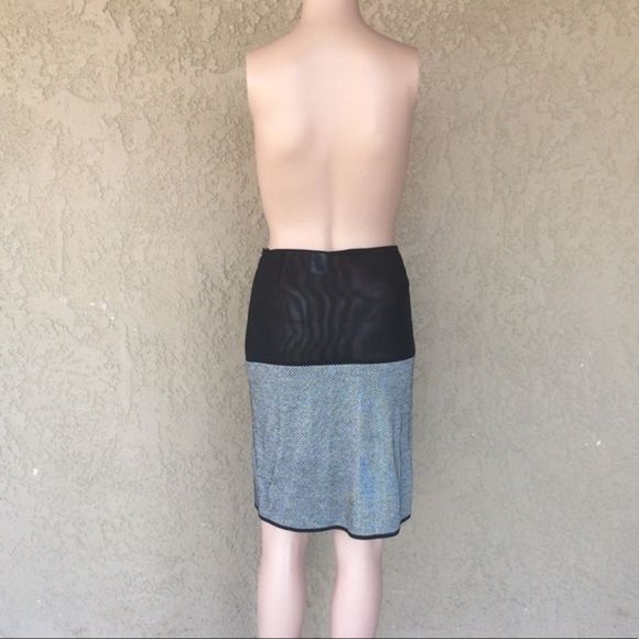 Gianfranco Ferre stretch duel color pencil skirt - Picture 2 of 8